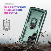 For Samsung Galaxy S25 Ultra 5G Shockproof TPU + PC Phone Case(Dark Green)