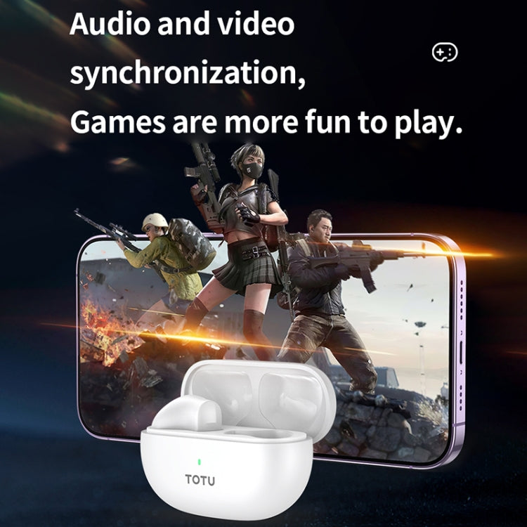 TOTU BE -17-TWS Bluetooth 5.3 Wireless Bluetooth Earphone(Black)