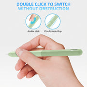 For Apple Pencil 2 / Pro DUX DUCIS Detachable Gradient Colorful Stylus Case(Gradient Green)