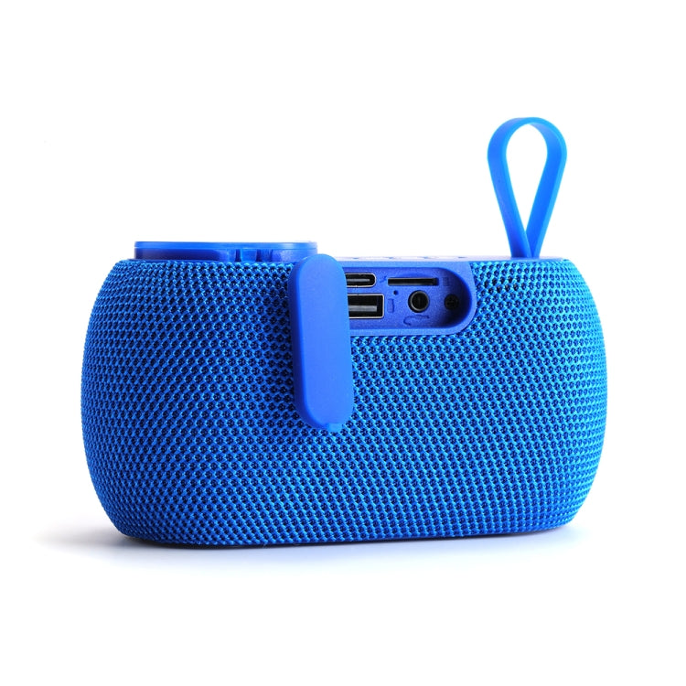 T&G TG810 2 in 1 Portable Outdoor Speaker + Mini Wireless Bluetooth Earphone(Blue)