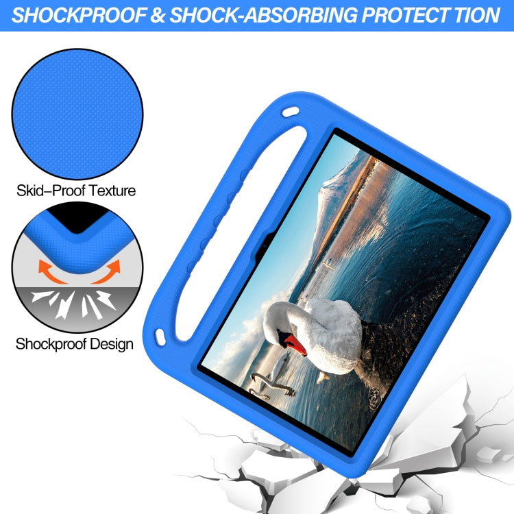 For Honor Pad X8 Handle Portable EVA Shockproof Tablet Case(Blue)
