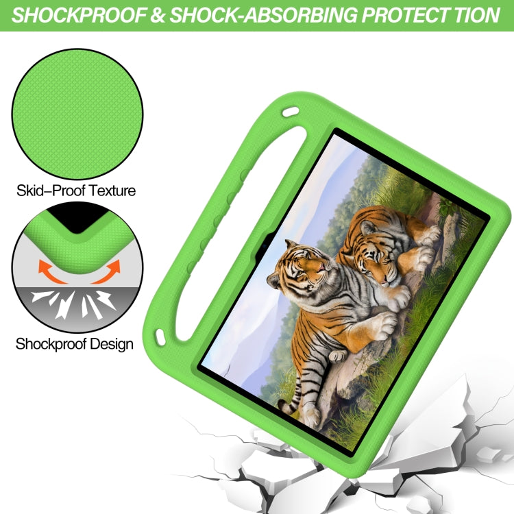 For Honor Pad X8 Handle Portable EVA Shockproof Tablet Case(Green)