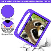 For Honor Pad X8 Handle Portable EVA Shockproof Tablet Case(Purple)