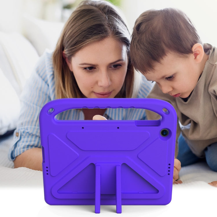For Honor Pad X8 Handle Portable EVA Shockproof Tablet Case(Purple)