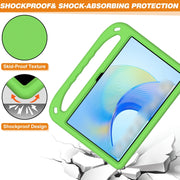 For Honor Pad X9 / X8 Pro Handle EVA Shockproof Tablet Case with Holder(Green)