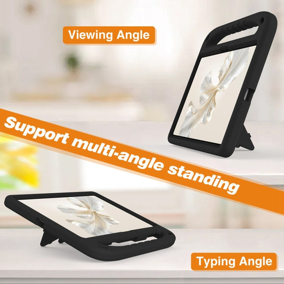 For Honor Pad 9 Handle Portable EVA Shockproof Tablet Case(Black)