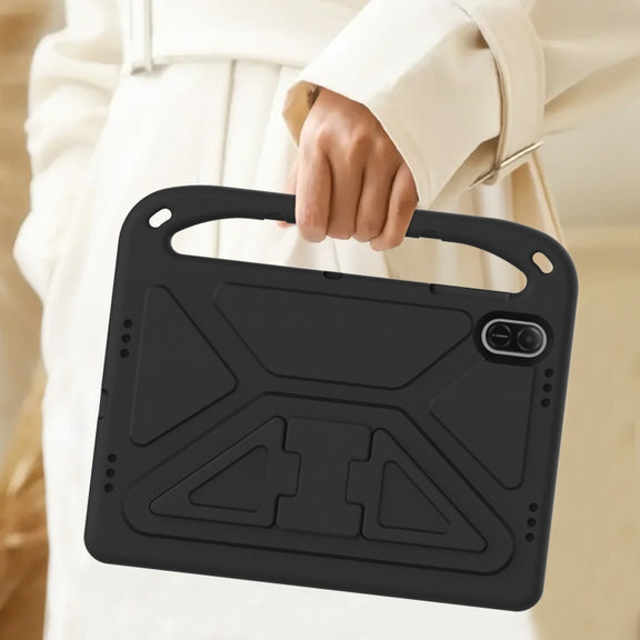 For Honor Pad X8a Handle Portable EVA Shockproof Tablet Case(Black)