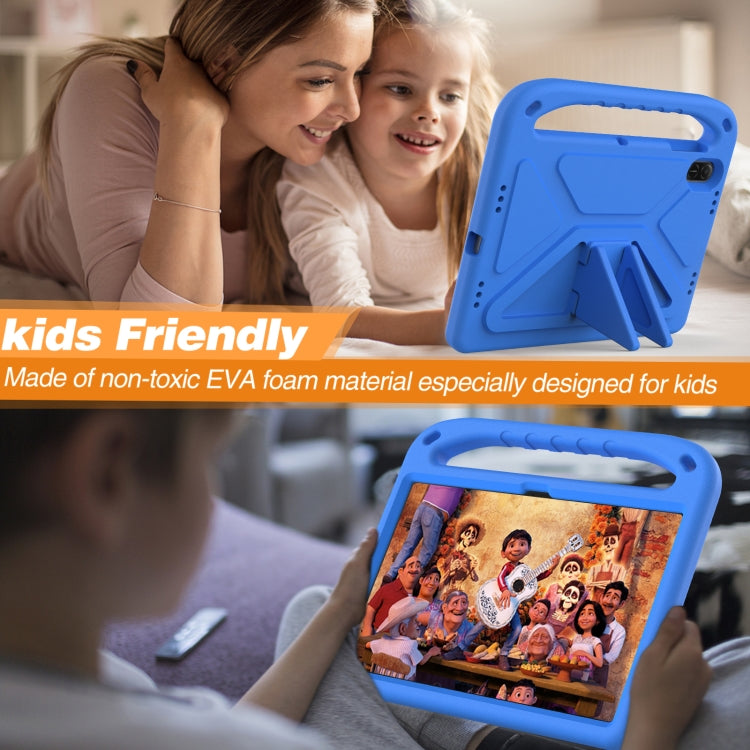 For Honor Pad X8a Handle Portable EVA Shockproof Tablet Case(Blue)