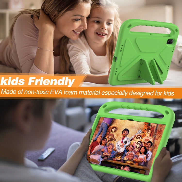 For Honor Pad X8a Handle Portable EVA Shockproof Tablet Case(Green)