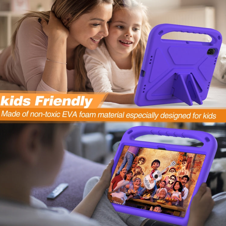 For Honor Pad X8a Handle Portable EVA Shockproof Tablet Case(Purple)