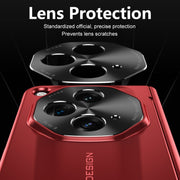 For OPPO Find N3 / OnePlus Open Integrated Frosted Electroplating Full Coverage Phone Case(Red)