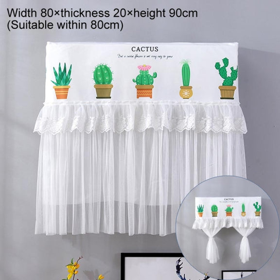 Do Not Take Dust-proof And Anti Direct Blowing Simple Wind Hanging Machine Air Conditioner Moon Cover, Size:Width 80 �� Thickness 20 �� Height 90cm(Small Pot)