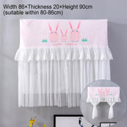 Do Not Take Dust-proof And Anti Direct Blowing Simple Wind Hanging Machine Air Conditioner Moon Cover, Size:Width 86 �� Thickness 20 �� Height 90cm(Pink Chinchilla)