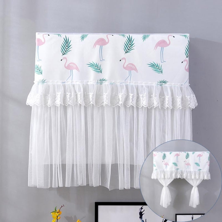 Do Not Take Dust-proof And Anti Direct Blowing Simple Wind Hanging Machine Air Conditioner Moon Cover, Size:Width 86 �� Thickness 20 �� Height 90cm(Flamingo)