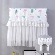 Do Not Take Dust-proof And Anti Direct Blowing Simple Wind Hanging Machine Air Conditioner Moon Cover, Size:Width 86 �� Thickness 20 �� Height 90cm(Flamingo)
