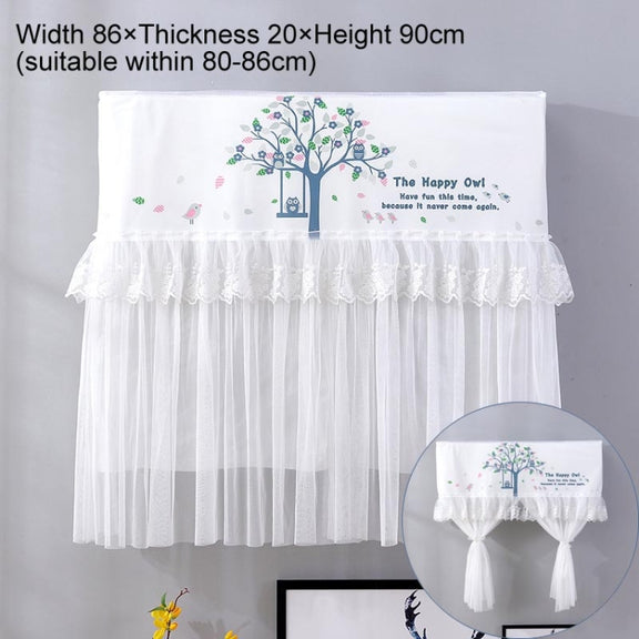 Do Not Take Dust-proof And Anti Direct Blowing Simple Wind Hanging Machine Air Conditioner Moon Cover, Size:Width 86 �� Thickness 20 �� Height 90cm(Swing Tree)