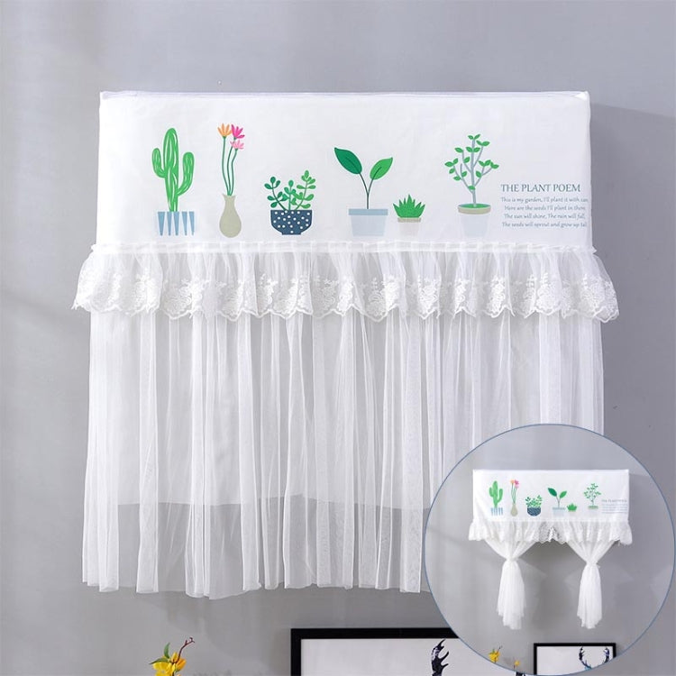 Do Not Take Dust-proof And Anti Direct Blowing Simple Wind Hanging Machine Air Conditioner Moon Cover, Size:Width 92 �� Thickness 20 �� Height 90cm(Flowerpot)