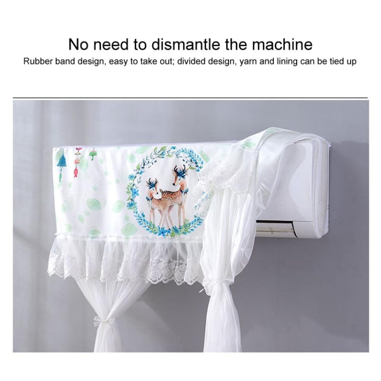 Do Not Take Dust-proof And Anti Direct Blowing Simple Wind Hanging Machine Air Conditioner Moon Cover, Size:Width 92 �� Thickness 20 �� Height 90cm(Swing Tree)