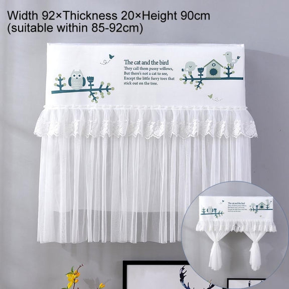 Do Not Take Dust-proof And Anti Direct Blowing Simple Wind Hanging Machine Air Conditioner Moon Cover, Size:Width 98 �� Thickness 20 �� Height 90cm(Zoo)