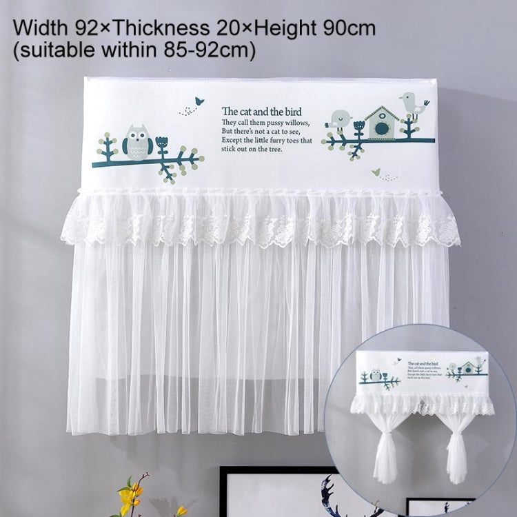 Do Not Take Dust-proof And Anti Direct Blowing Simple Wind Hanging Machine Air Conditioner Moon Cover, Size:Width 98 �� Thickness 20 �� Height 90cm(Zoo)