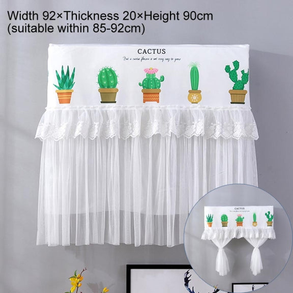 Do Not Take Dust-proof And Anti Direct Blowing Simple Wind Hanging Machine Air Conditioner Moon Cover, Size:Width 98 �� Thickness 20 �� Height 90cm(Small Pot)