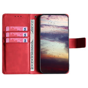For Motorola Edge 5G 2024 Skin Feel Magnetic Leather Phone Case(Red)