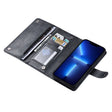 For iPhone 13 Pro ViLi GV Series MagSafe Magnetic Zipper Leather Phone Case(Black) - iPhone 13 Pro Cases by ViLi | Online Shopping South Africa | PMC TechLife | Buy Now Pay Later Mobicred