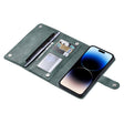 For iPhone 14 Pro ViLi GV Series MagSafe Magnetic Zipper Leather Phone Case(Green) - free shipping - PMC TechLife - Order now!