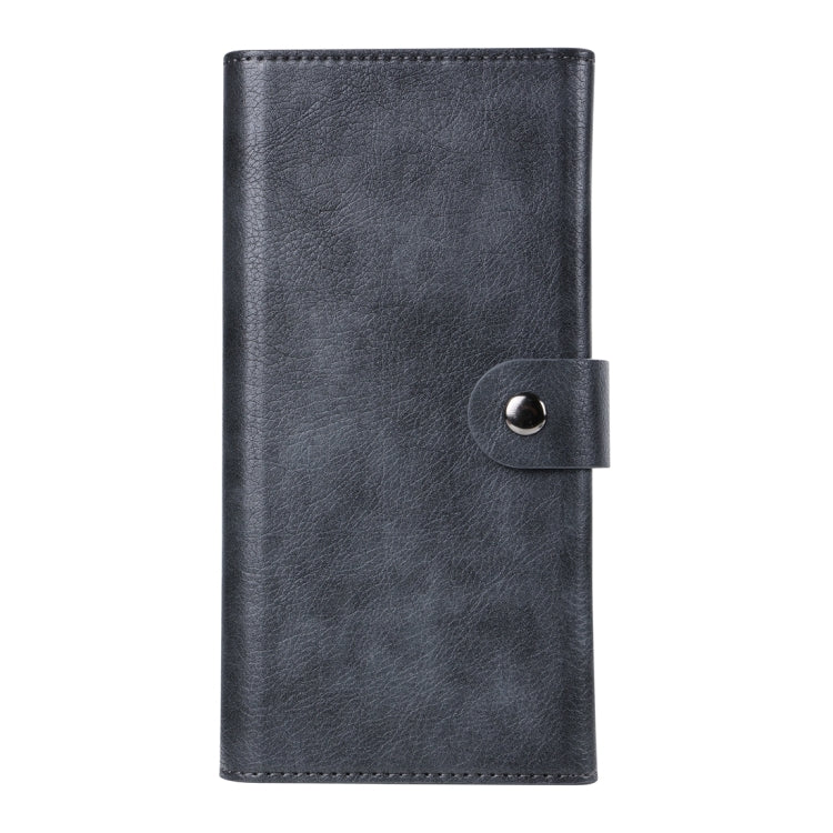 For iPhone 14 Plus ViLi GV Series MagSafe Magnetic Zipper Leather Phone Case(Black)