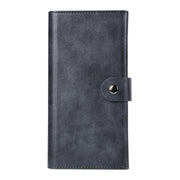 For iPhone 15 ViLi GV Series MagSafe Magnetic Zipper Leather Phone Case(Black)