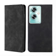 For OPPO A79 5G Skin Feel Magnetic Leather Phone Case(Black) - OPPO Cases by PMC TechLife | Online Shopping South Africa | PMC TechLife | Buy Now Pay Later Mobicred