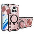 For Honor Magic6 Pro 5G CD Texture Sliding Camshield Magnetic Holder Phone Case(Pink) - Honor Cases by PMC Jewellery | Online Shopping South Africa | PMC Jewellery | Buy Now Pay Later Mobicred