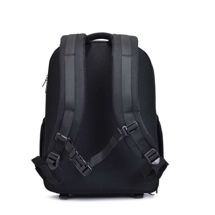CADeN W9 Travel Lens Pouch Bag Drone Camera Backpack Bag(Black)