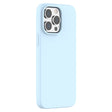 For iPhone 15 Pro Max Mutural Yuemu Series Liquid Silicone Phone Case(Light Blue) - iPhone 15 Pro Max Cases by Mutural | Online Shopping South Africa | PMC TechLife | Buy Now Pay Later Mobicred