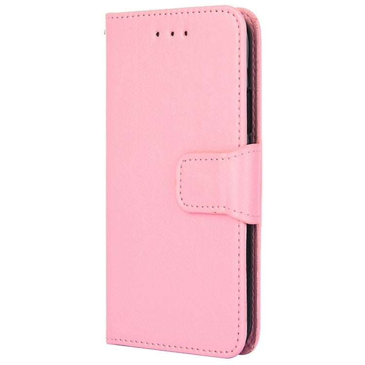 For Motorola Edge 5G 2024 Crystal Texture Leather Phone Case(Pink)