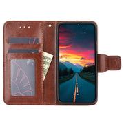 For Motorola Edge 5G 2024 Crystal Texture Leather Phone Case(Brown)