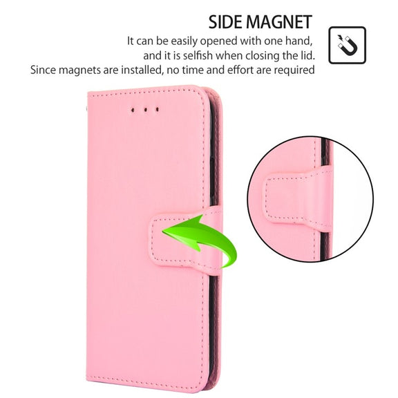 For Honor Magic6 Pro Crystal Texture Leather Phone Case(Pink)