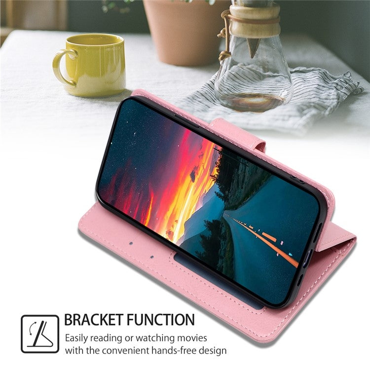 For Honor Magic6 Pro Crystal Texture Leather Phone Case(Pink)