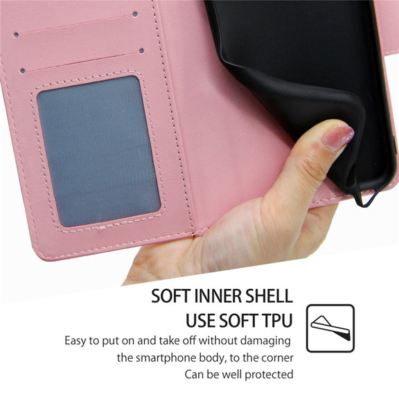 For Honor Magic6 Pro Crystal Texture Leather Phone Case(Pink)