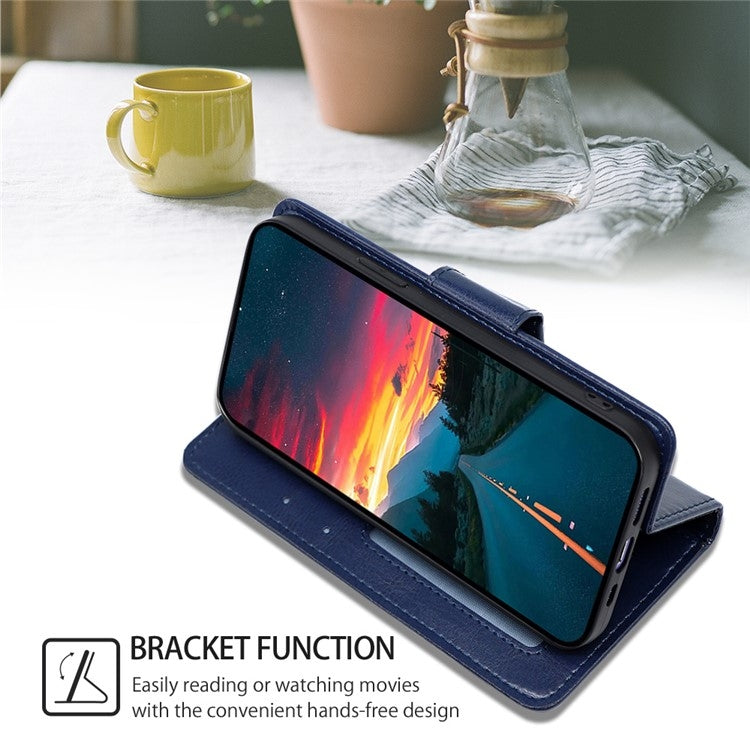 For Honor Magic6 Pro Crystal Texture Leather Phone Case(Royal Blue)