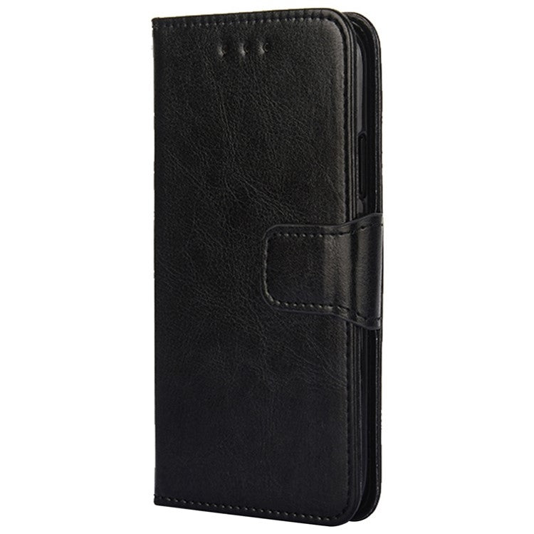 For Honor Magic6 Pro Crystal Texture Leather Phone Case(Black)