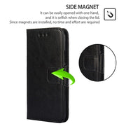 For Honor Magic6 Pro Crystal Texture Leather Phone Case(Black)