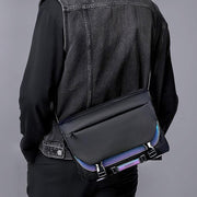 Cwatcun D85 Camera Bag Side Quick Access Camera Messenger Case Water-resistant Bag, Size:40 x 17 x 30cm XL(Black)