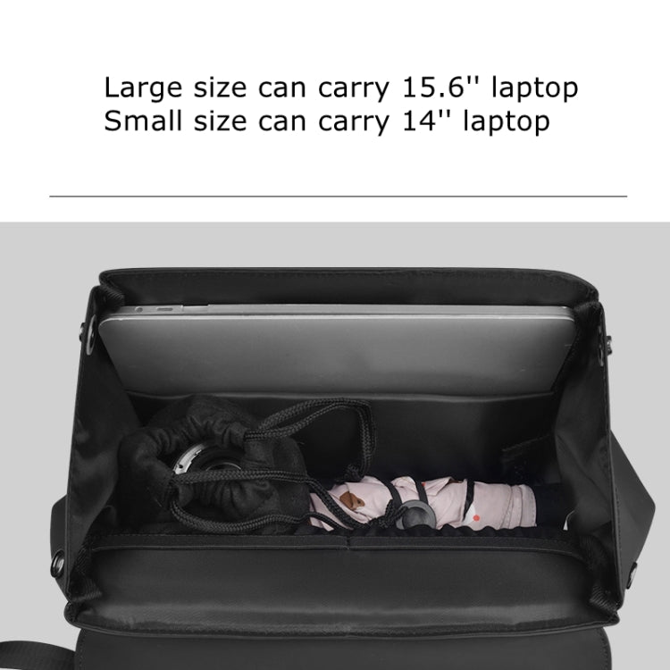 Cwatcun D86 Camera Backpack DSLR Mirrorless Camera Water-resistant Bag, Size:28 x 15 x41cm Small(Black)