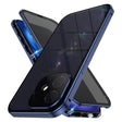 For iPhone 16 Plus Anti-peeping Magnetic Double-sided Tempered Glass Phone Case(Blue) - iPhone 16 Plus Cases by PMC TechLife | Online Shopping South Africa | PMC TechLife | Buy Now Pay Later Mobicred