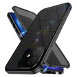 For iPhone 16 Plus Anti-peeping Magnetic Double-sided Tempered Glass Phone Case(Black) - iPhone 16 Plus Cases by PMC TechLife | Online Shopping South Africa | PMC TechLife | Buy Now Pay Later Mobicred