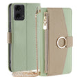 For Motorola Moto G24 4G Crossbody Litchi Texture Leather Phone Case(Green) - Motorola Cases by PMC TechLife | Online Shopping South Africa | PMC TechLife | Buy Now Pay Later Mobicred