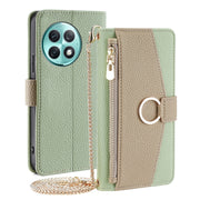 For OnePlus Ace 2 Pro Crossbody Litchi Texture Leather Phone Case(Green)