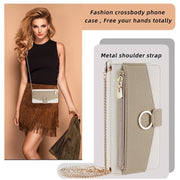 For OnePlus Ace 2 Pro Crossbody Litchi Texture Leather Phone Case(White)