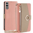 For OnePlus Nord CE4 Crossbody Litchi Texture Leather Phone Case(Pink) - OnePlus Cases by PMC TechLife | Online Shopping South Africa | PMC TechLife | Buy Now Pay Later Mobicred
